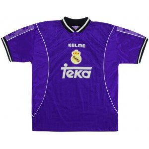 Camisa Retro Kelme Real Madrid 1997 1998 II jogador